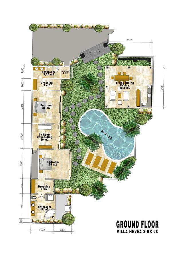 Hevea Villas Seminyak Exteriér fotografie