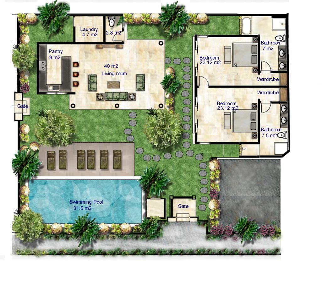 Hevea Villas Seminyak Exteriér fotografie
