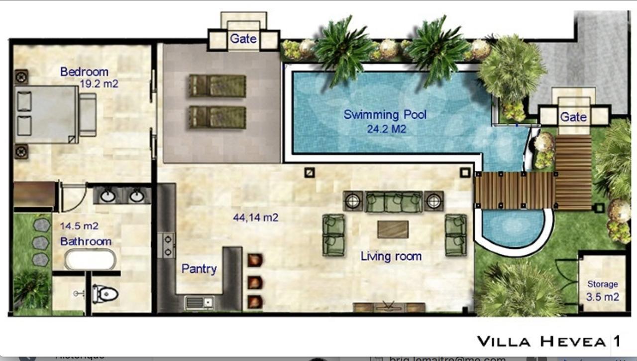 Hevea Villas Seminyak Exteriér fotografie